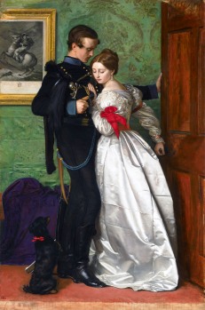 John Everett Millais: The Black Brunswicker.