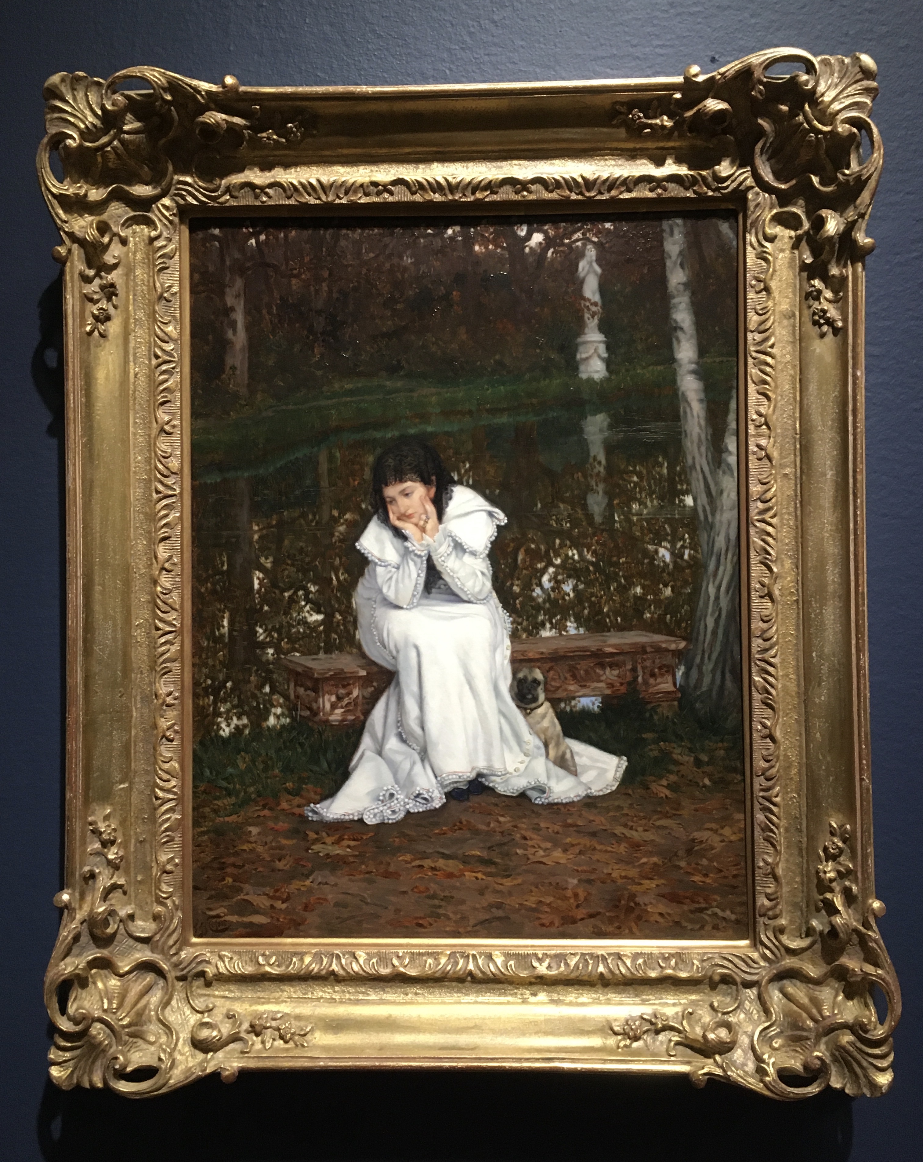James Tissot, 1869 c, Melancholy, IMG_6264