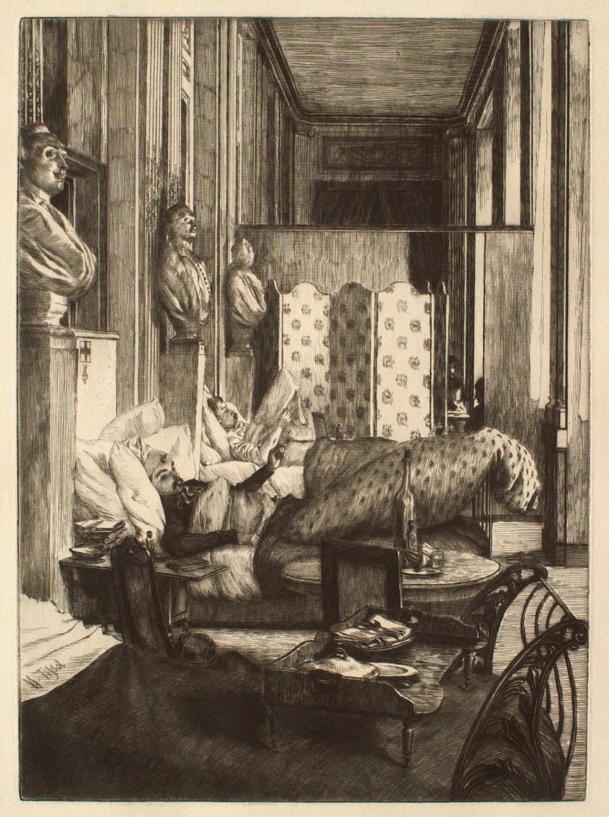James Tissot, 1877, Comedie-Francaise, 1977.7 CLARK ART